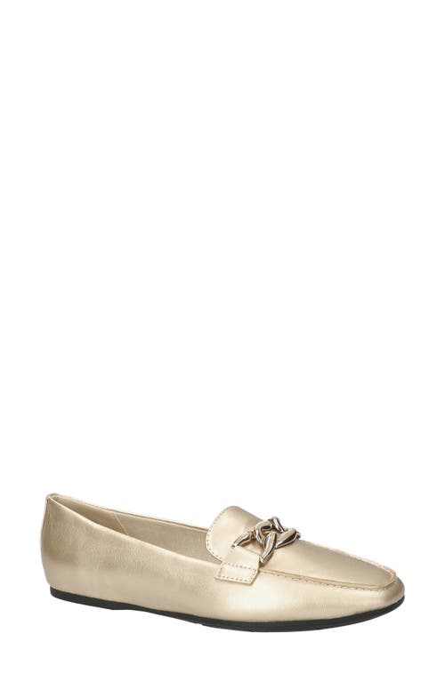 Easy Street Amber Loafer In Gold