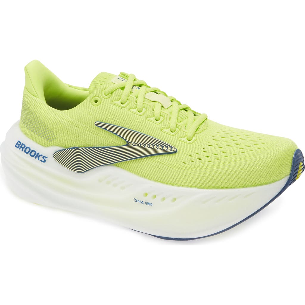 Brooks Glycerin Max Running Shoe In Green