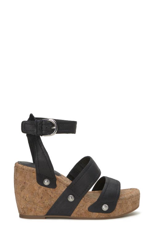 LUCKY BRAND LUCKY BRAND VALINTINA ANKLE STRAP PLATFORM WEDGE SANDAL 