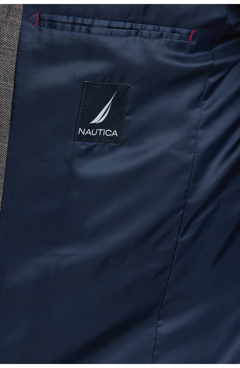 Notch Lapel Structured Weave Sport Coat