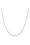 Sterling Silver 2MM Rope Chain Necklace