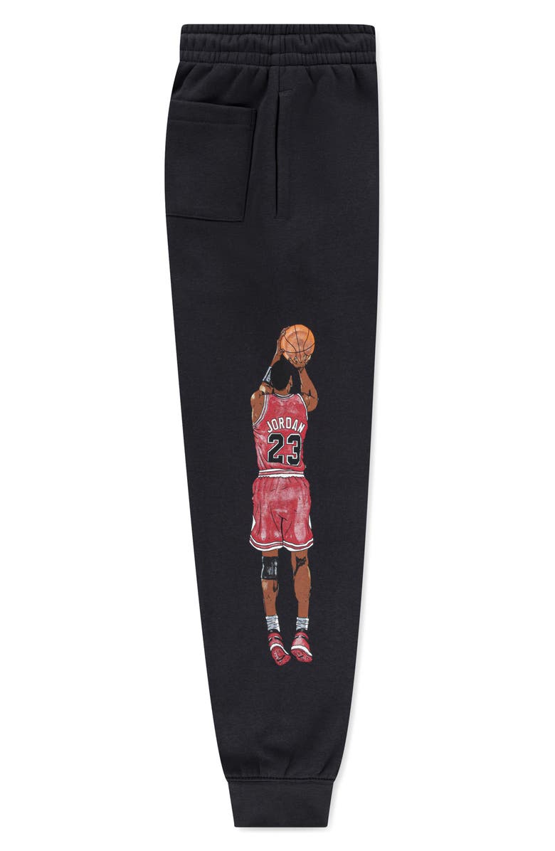 Jordan Kids' Jordan Sketch Sweatpants, Alternate, color, Off Noir