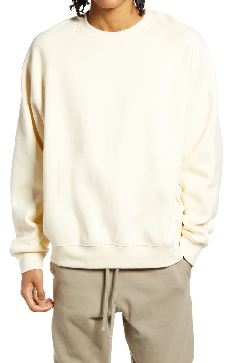 PacSun Fear of God Essentials Unisex Logo Sweatshirt, Main, color, 