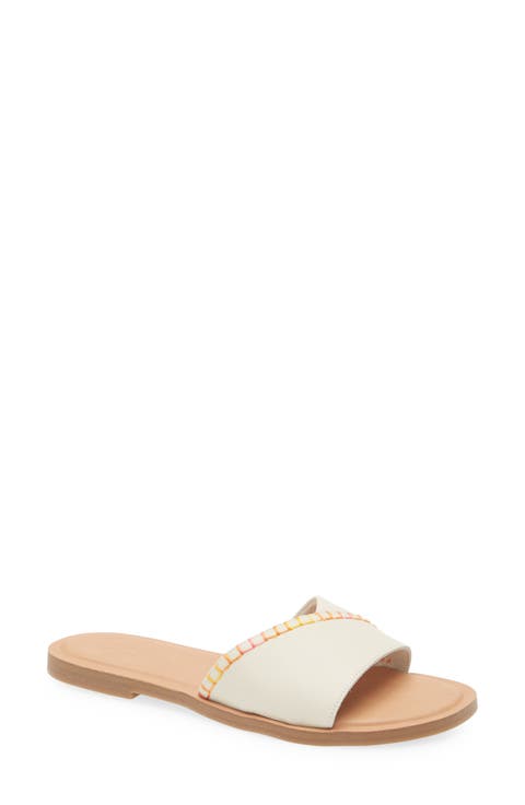 Shea Leather Slide Sandal (Women)