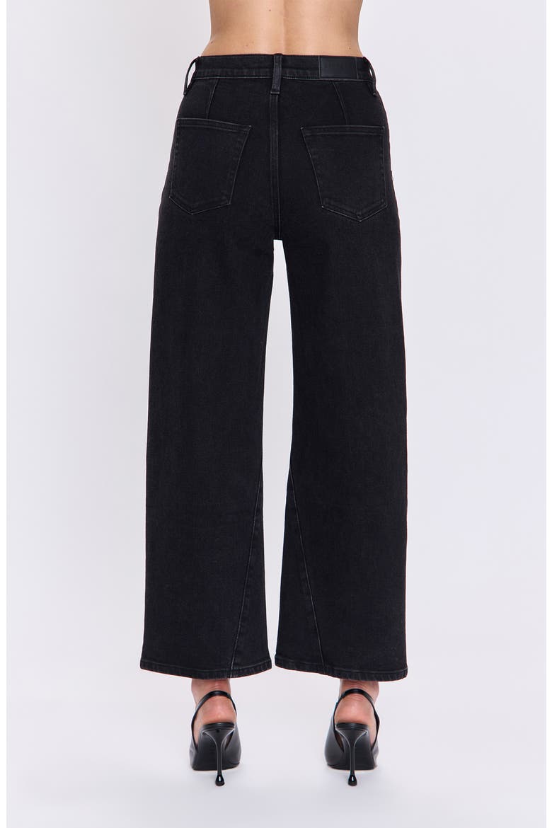 Kyra High Waist Barrel Leg Jeans, Alternate, color, JETSET