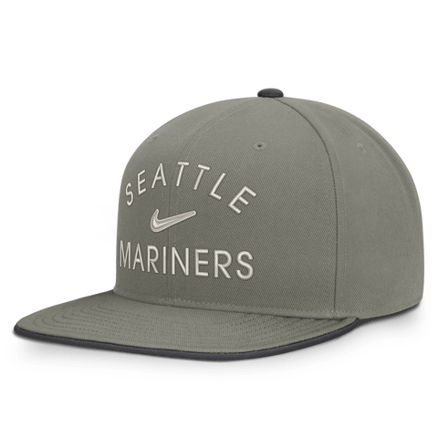 Men's Nike Olive Seattle Mariners Pro Dri-FIT Snapback Hat