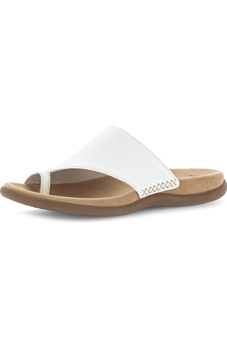 Gabor Asymmetric Flip Flop, Main, color, White