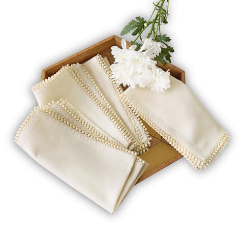 Linen Dinner Napkins - Maddie, 20" x 20" Inch