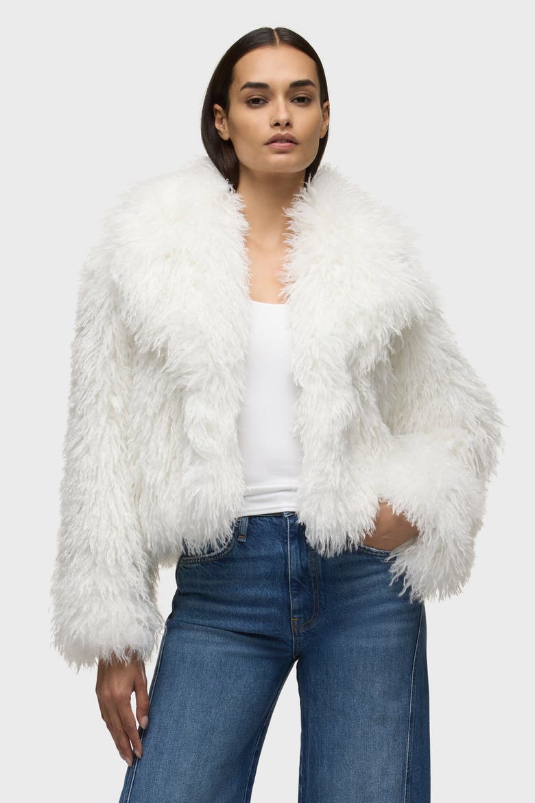 Mongauxlian Cropped Coat, Main, color, NATURAL