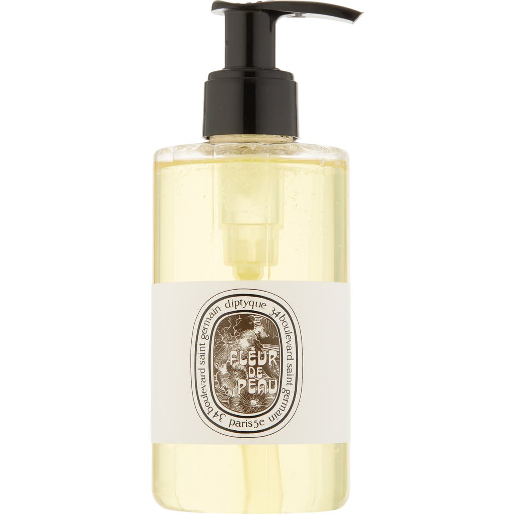 Diptyque Fleur De Peau Cleansing Hand & Body Gel In Transparent
