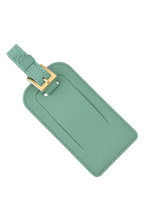 Graphic Image Leather Luggage Tag