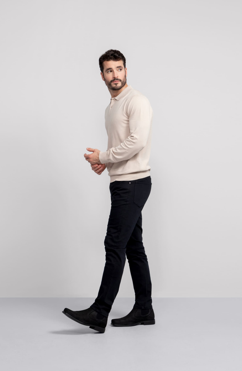 Jack Archer Legacy Polo Sweater, Alternate, color, Beige