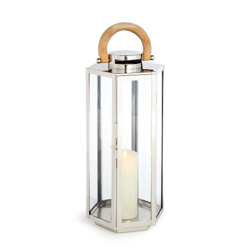 Napa Home & Garden Dockside Outdoor Lantern In Silver