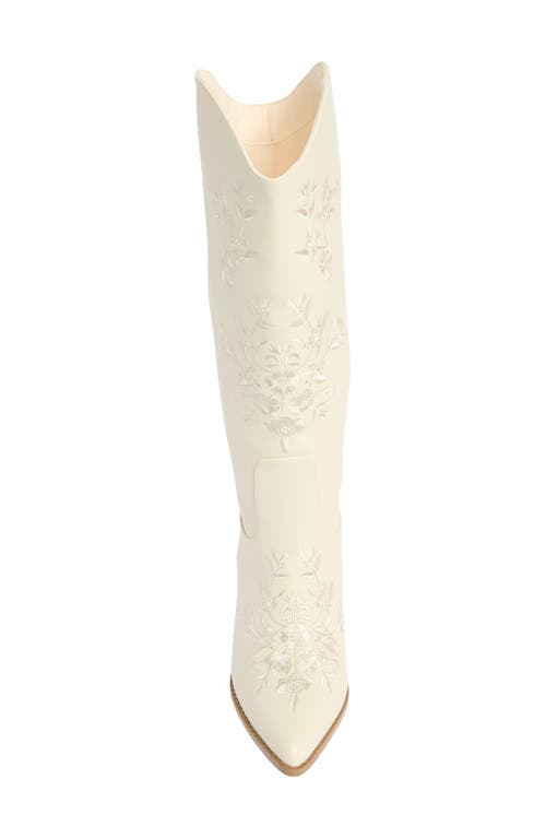 Billini Clementine Western Boot In White