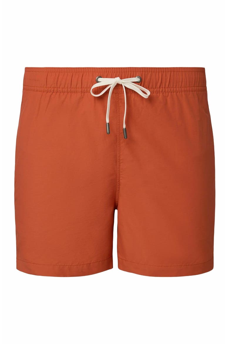Charles 5" Swim Trunk, Alternate, color, ORANGE CORAL