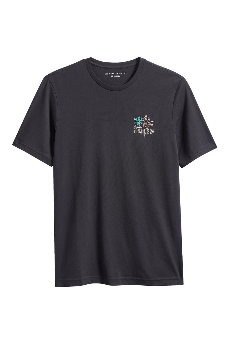 Drinks on Us Cotton Graphic T-Shirt, Alternate, color, BLACK