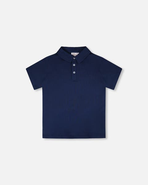 Short Sleeve Classic Collar Polo T-Shirt (Toddler, Little Kid & Big Kid)
