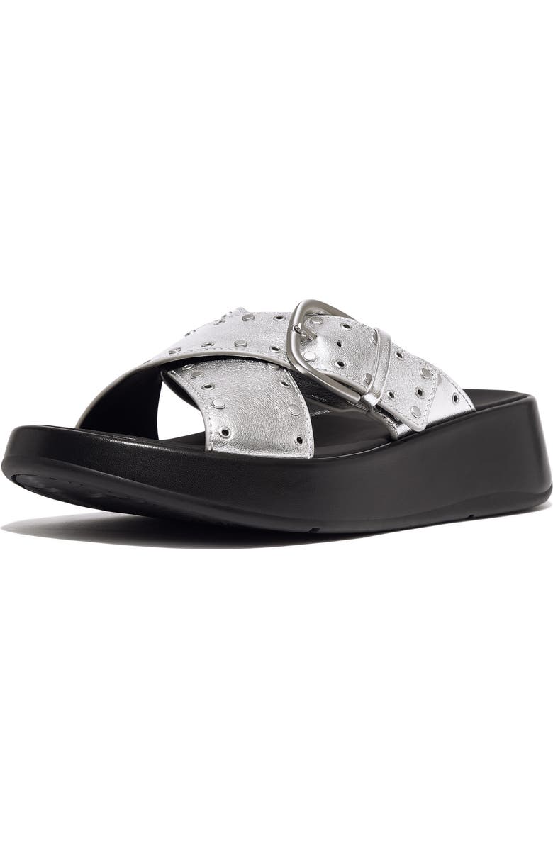FitFlop F-Mode Platform Slide Sandal, Alternate, color,
