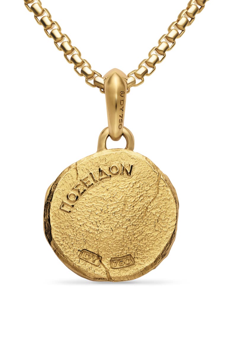 Poseidon Amulet, Alternate, color, GOLD