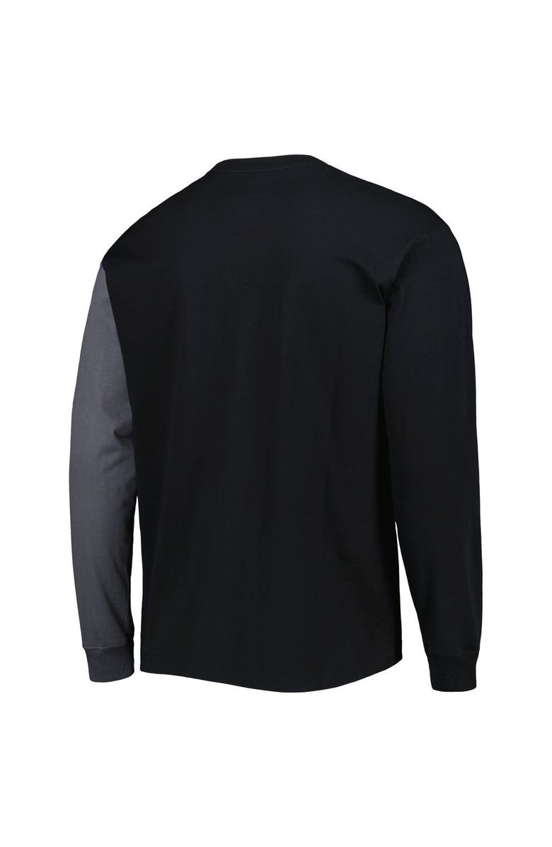 Nike Men's Nike Black Golden State Warriors Courtside Versus Flight MAX90 Long Sleeve T-Shirt, Alternate, color, Black