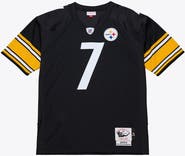 Mitchell & Ness Men's Mitchell & Ness Ben Roethlisberger Black Pittsburgh Steelers 2004 Authentic Throwback Jersey