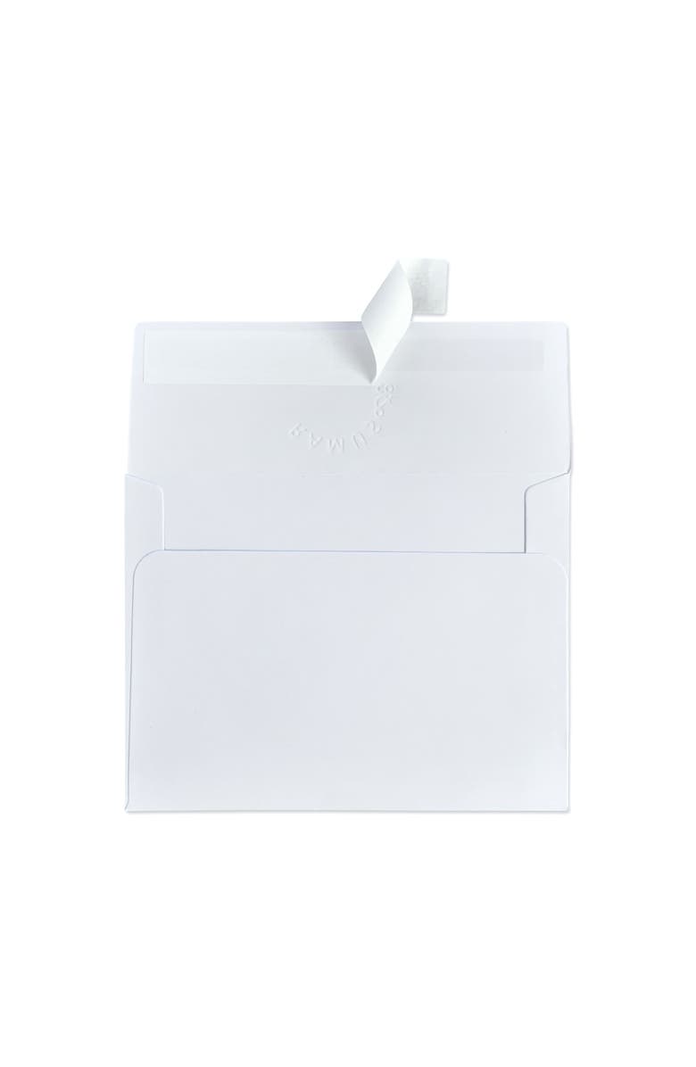 Ramus & Co Winter/Holiday Ski Blue Toile Greeting Card Pack, Alternate, color, 