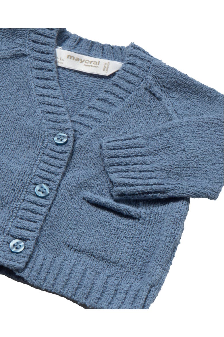 Maple Knitted Cardigan, Alternate, color, Blue