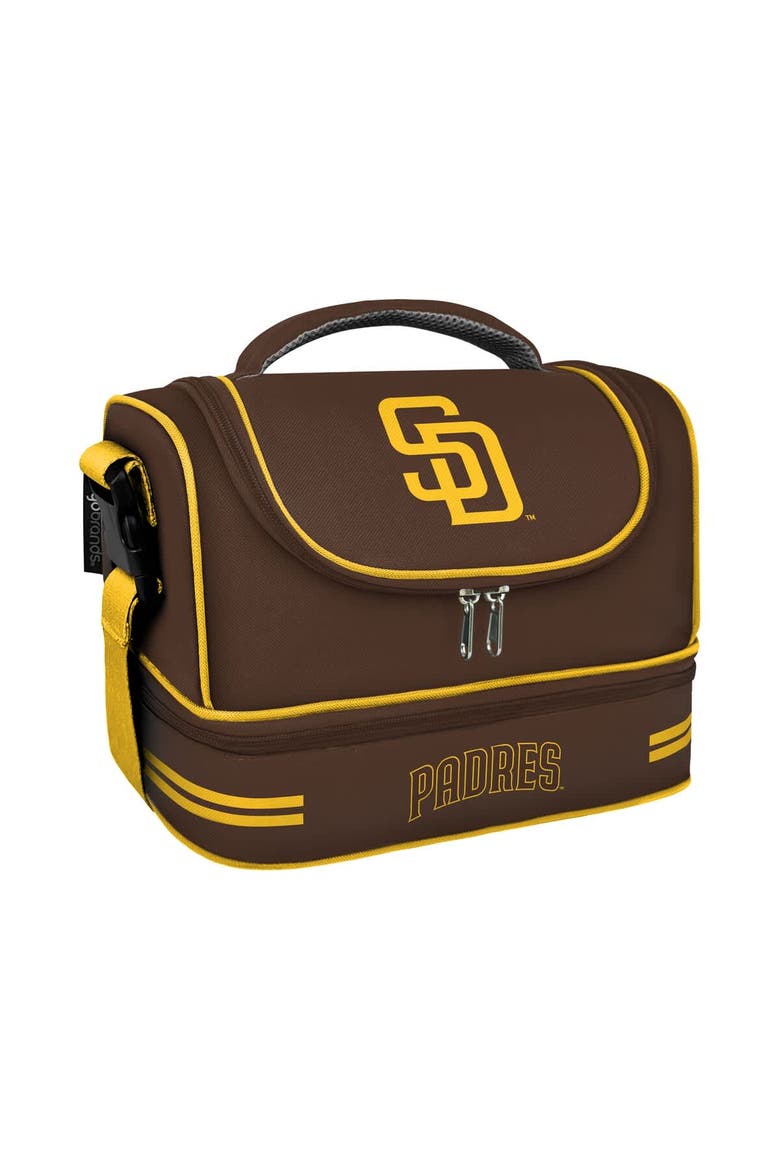 San Diego Padres Lunch Cooler, Main, color, Brown