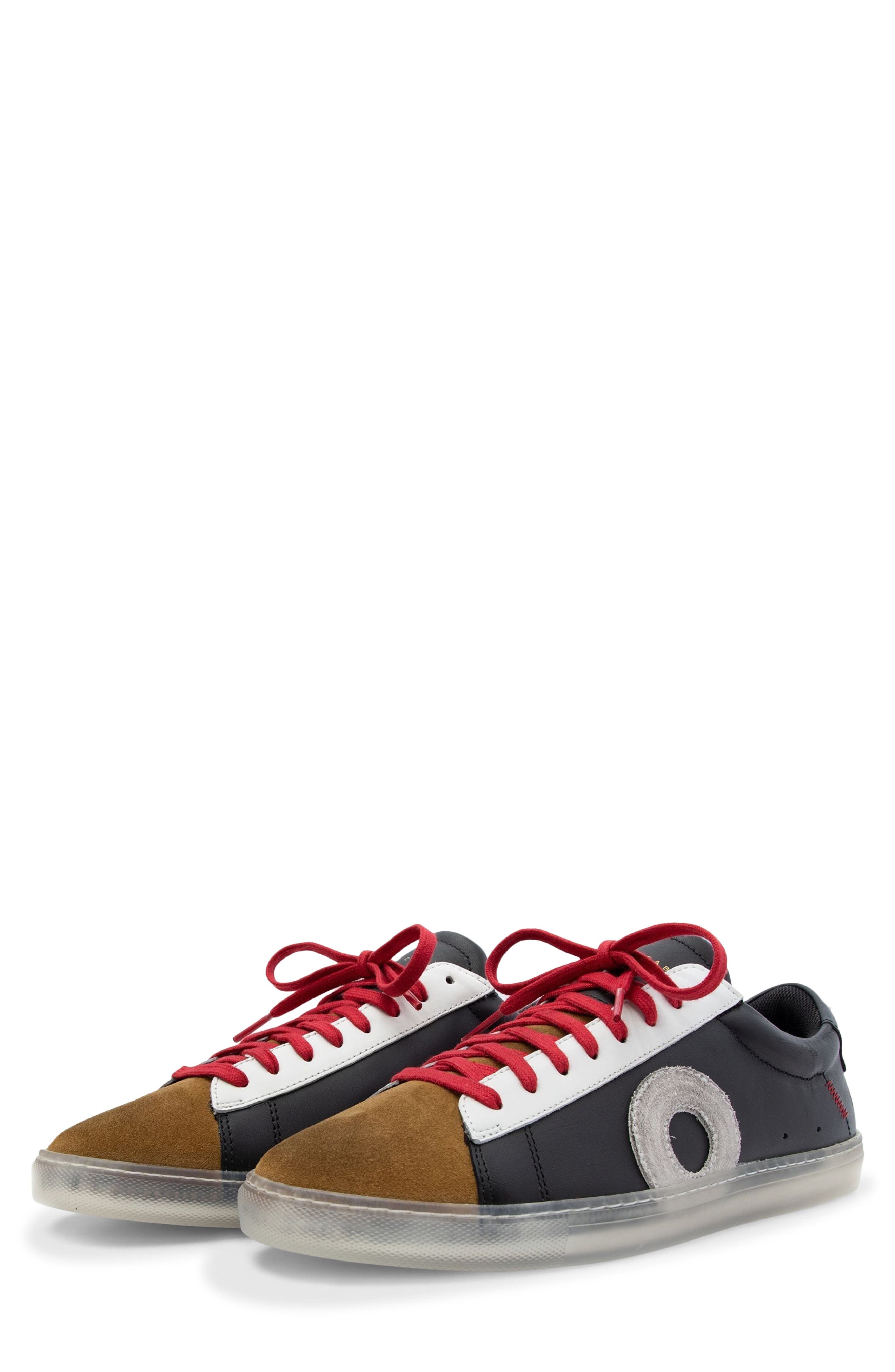 Low 1 Sneaker, Alternate, color, EXOTIC BLACK