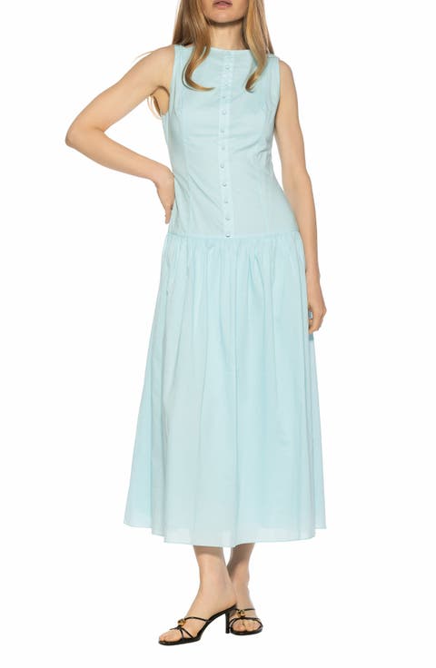 Solenne Mixed Media Dress