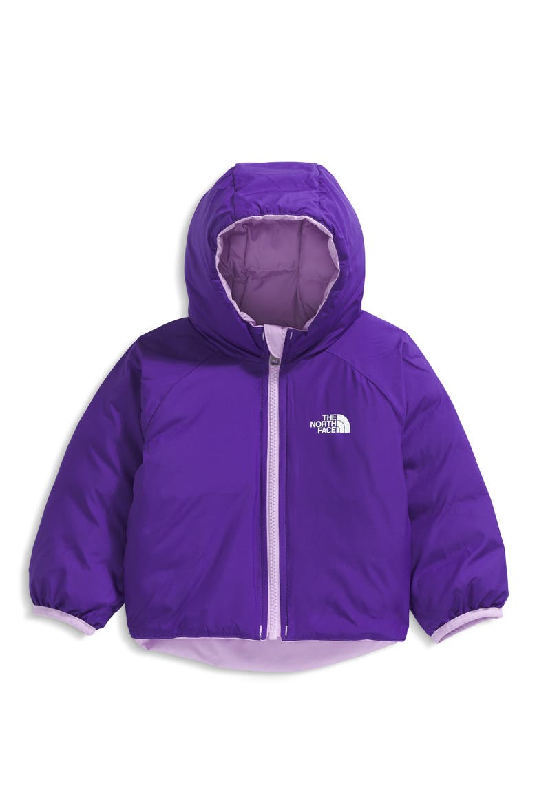 Kids' Perrito Reversible Water Repellent Hooded Jacket, Alternate, color, LITE LILAC