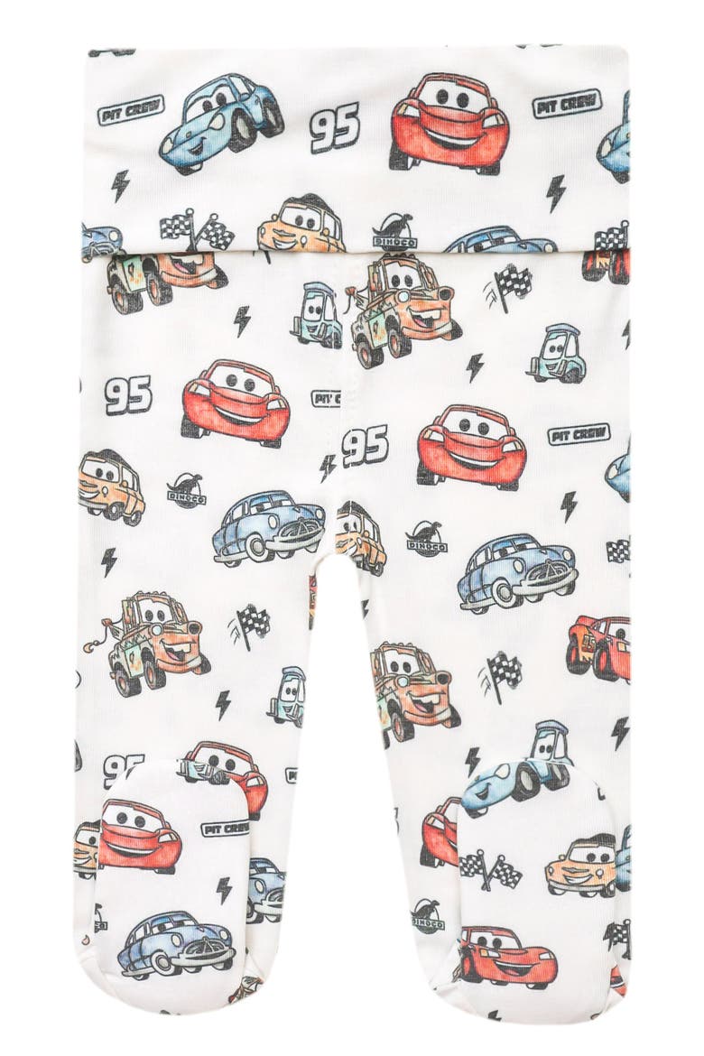 Pixar Cars Print Footed Pants, Main, color, PIXAR CARS