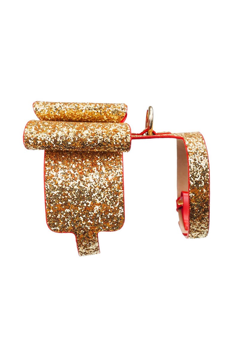 Moshiqa Glam Dog Harness, Alternate, color, Gold