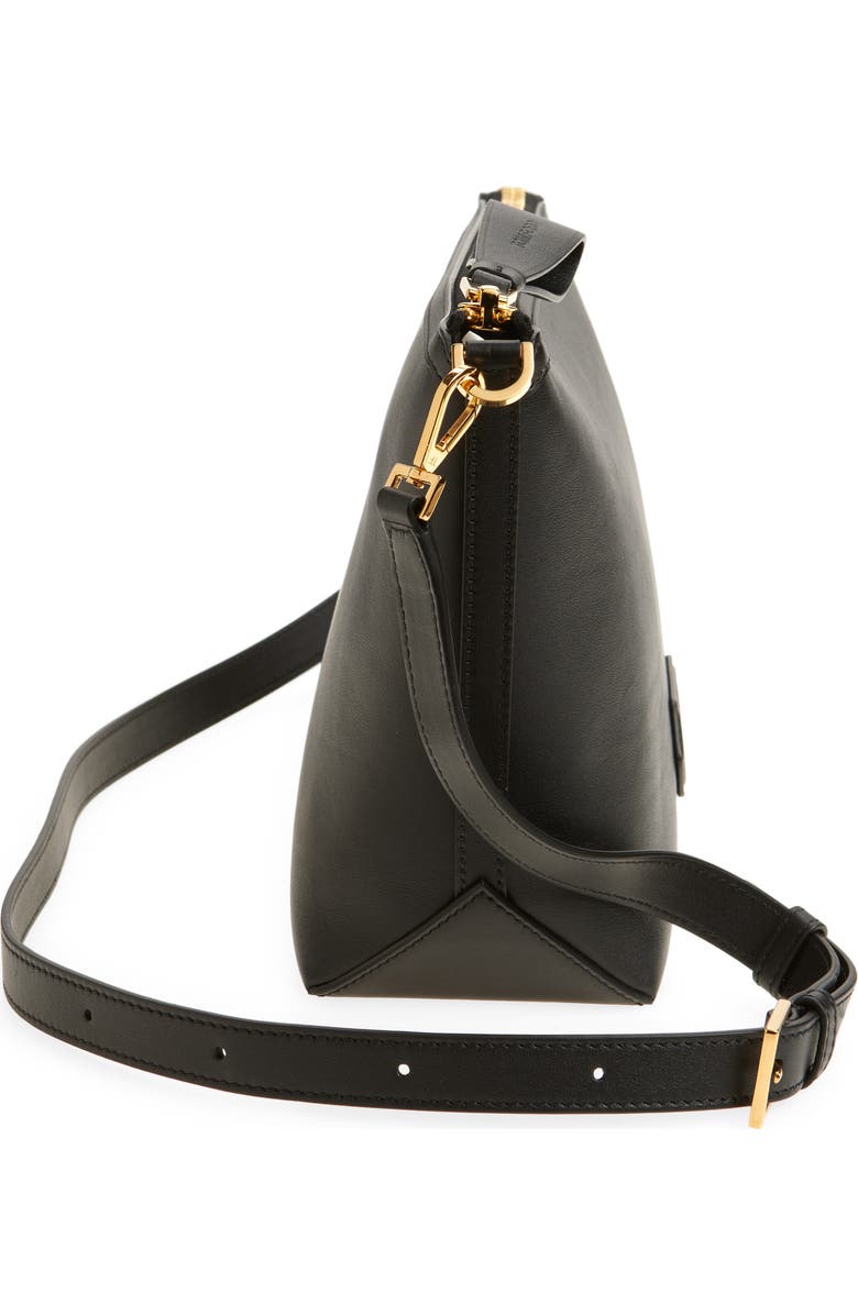 TOM FORD Smooth Leather Messenger Bag, Alternate, color,