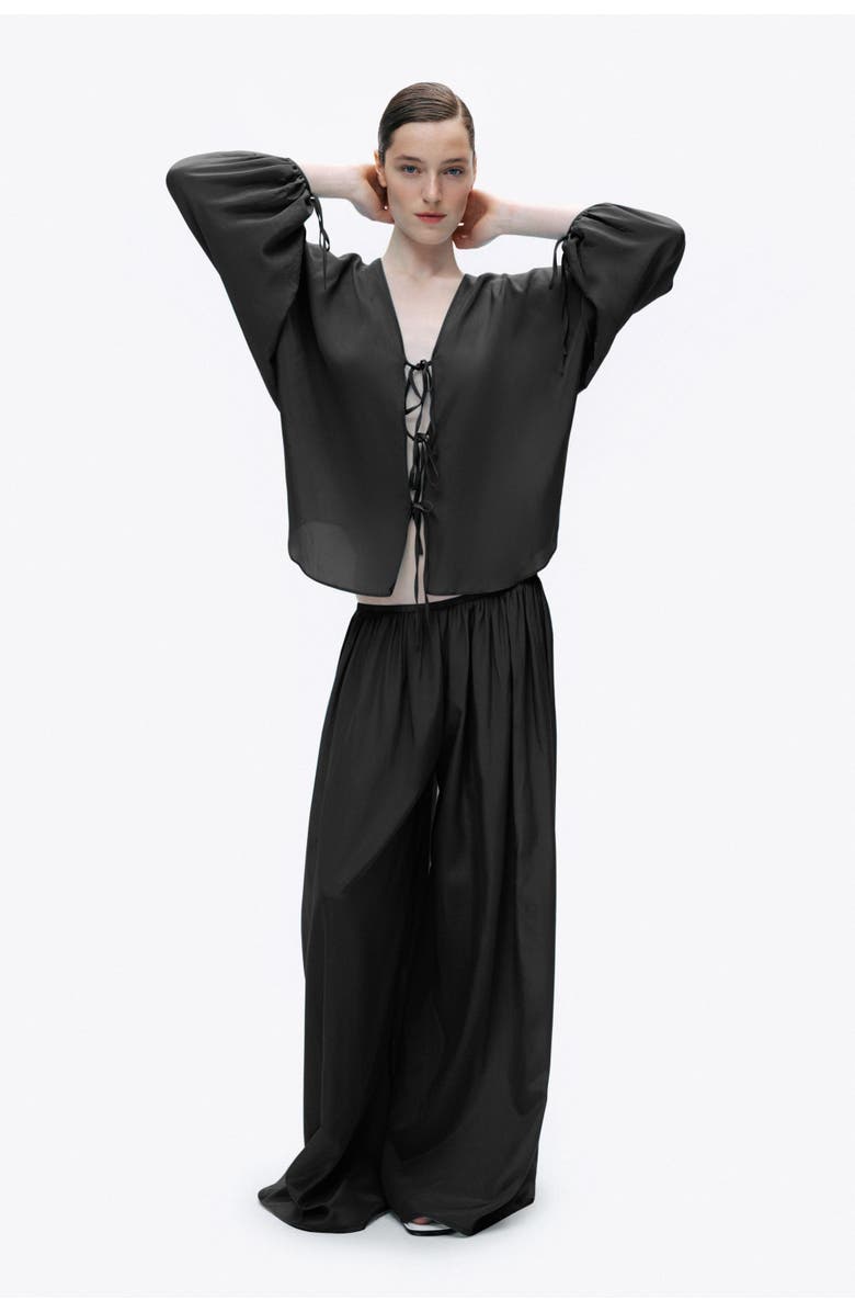Nocturne Flowy Wide Leg Pants, Alternate, color,