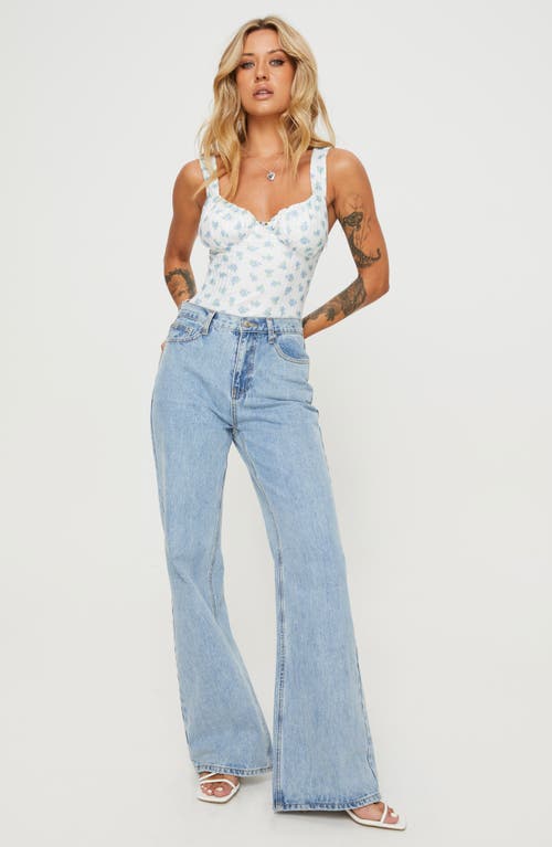 Princess Polly Lupton Floral Bodysuit In Multi