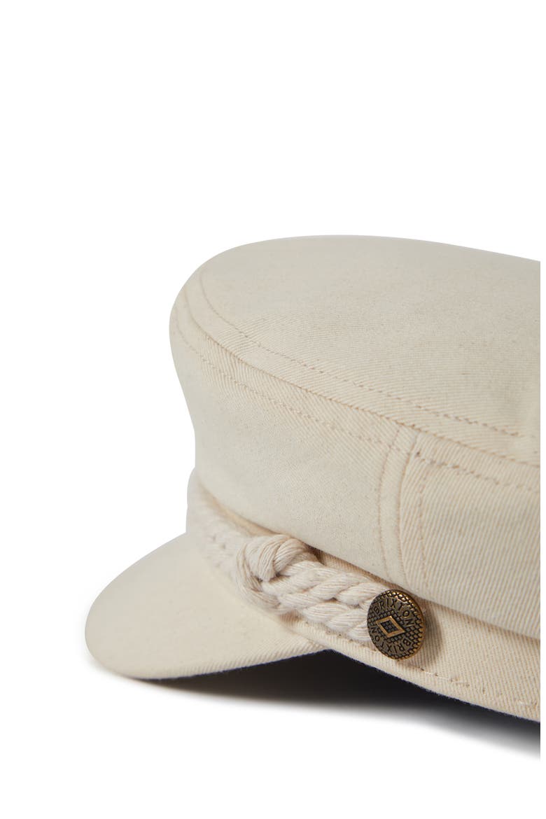 Fiddler Fisherman Cap, Alternate, color, EGRET WHITE