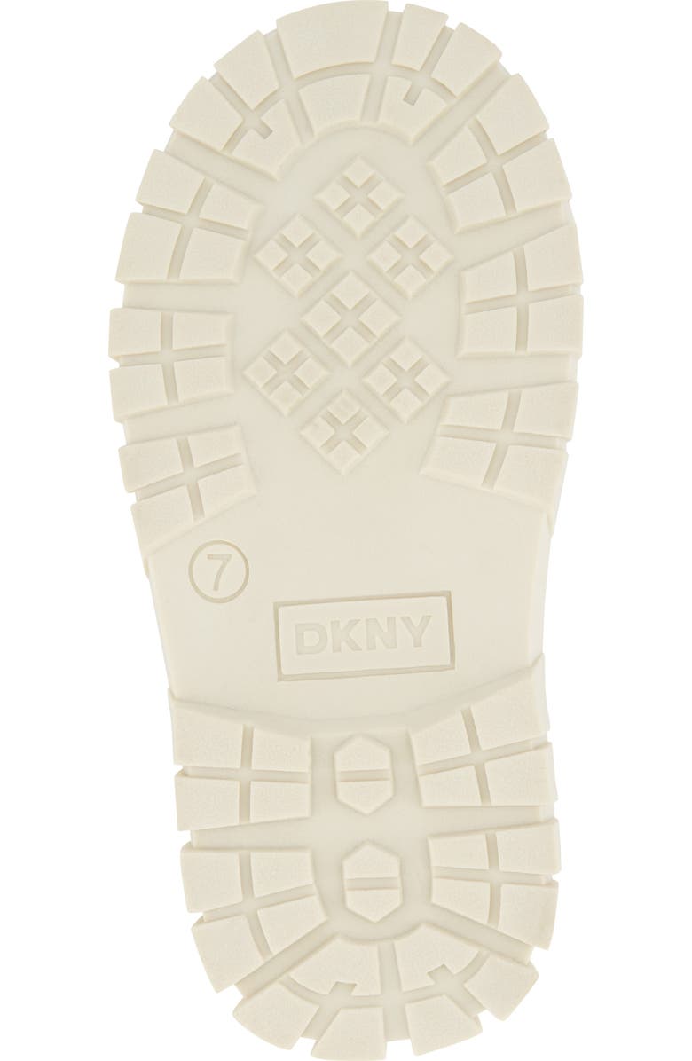 DKNY Kids' Carrie Justina Lug Boot, Alternate, color, Champagne