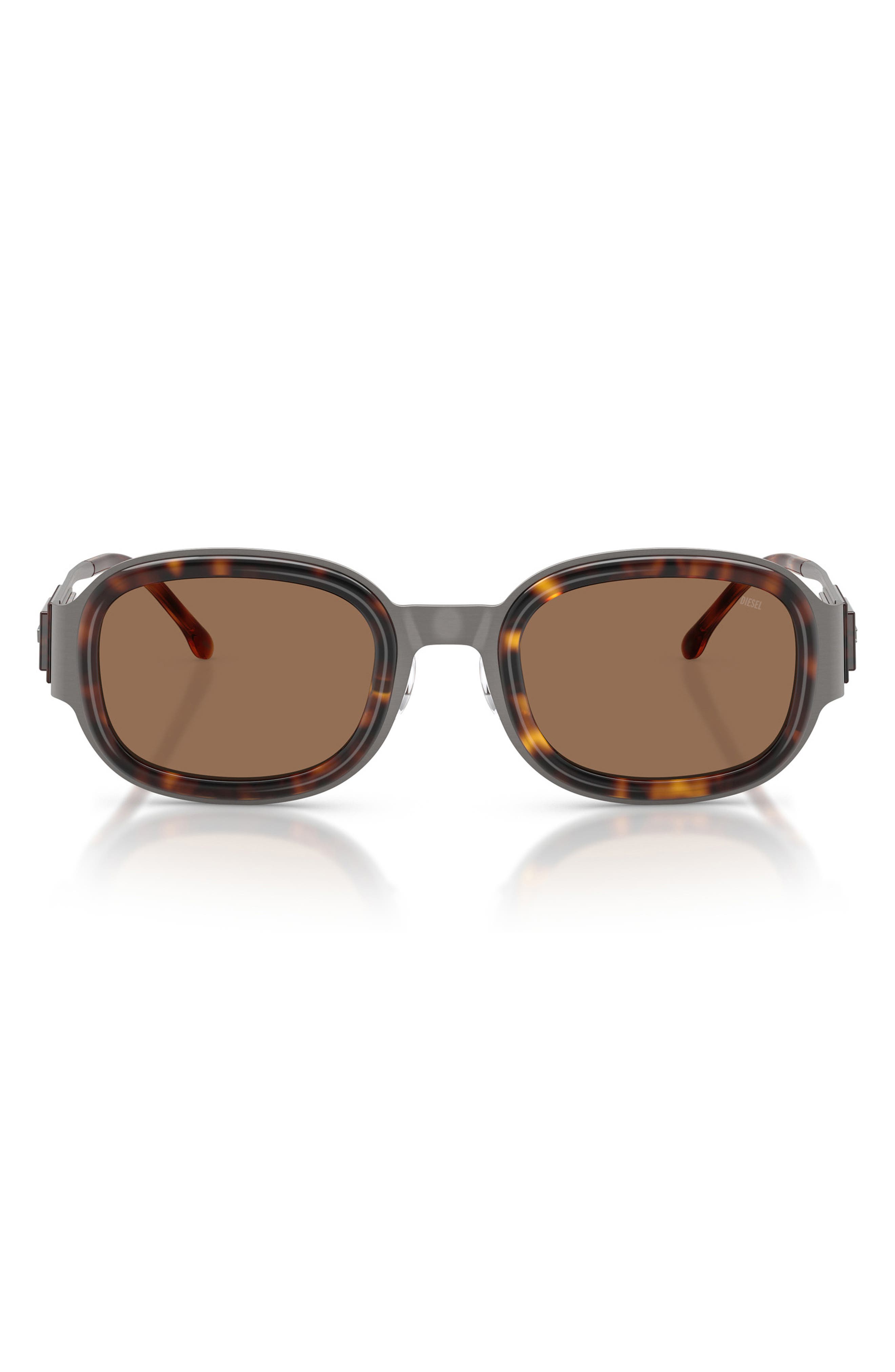 selected BRUSHED GUNMETAL / DARK BROWN
