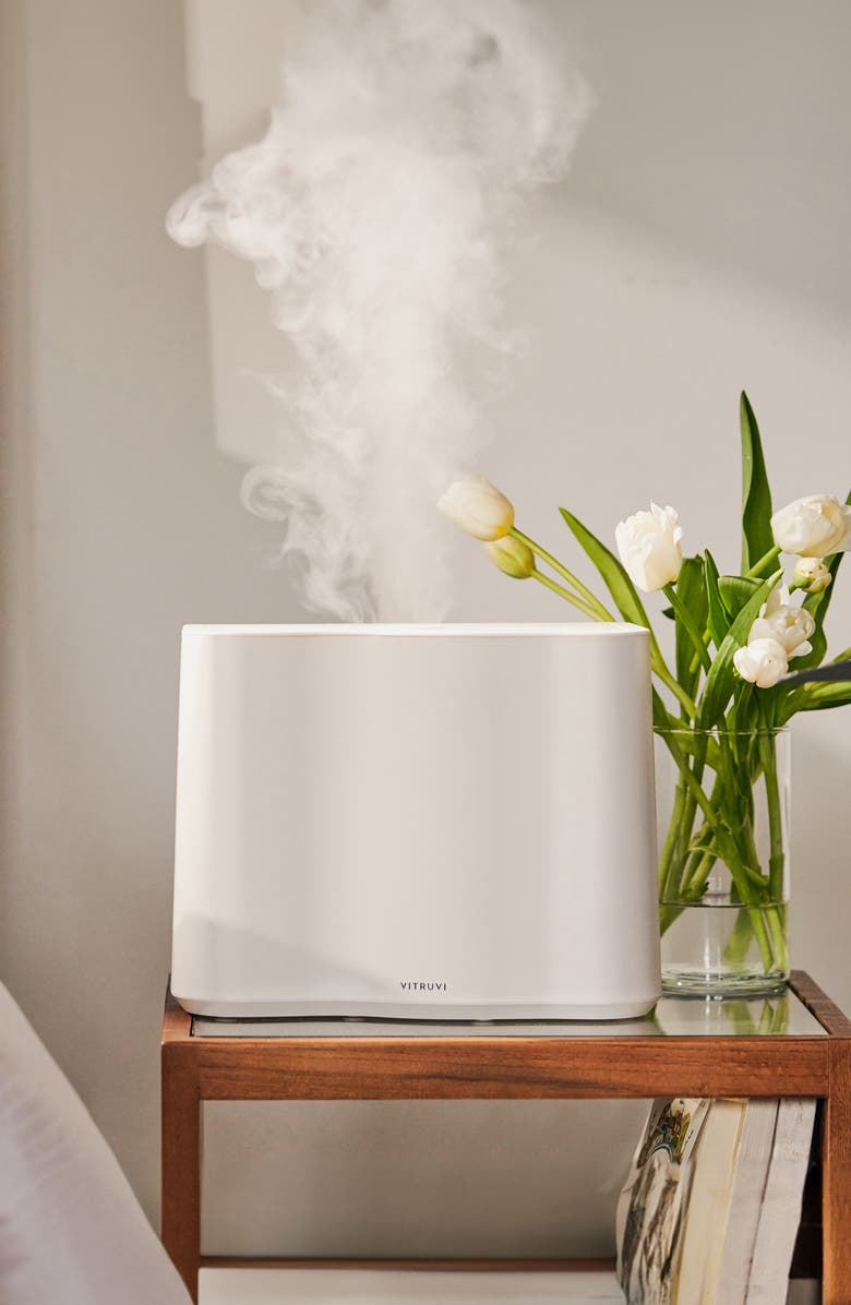 Vitruvi Cloud Humidifier, Alternate, color, White