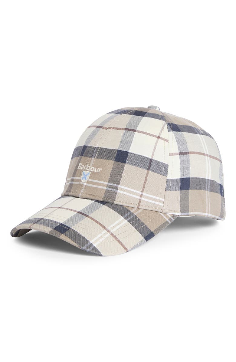 Barbour Tartan Sports Adjustable Cap, Main, color, Oban Mist Tartan