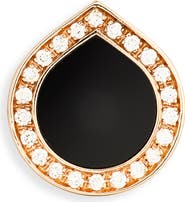 REPOSSI Antifer Onyx & Diamond Pavé Stud Earring
