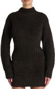 Naked Wardrobe Turtleneck Bouclé Sweater