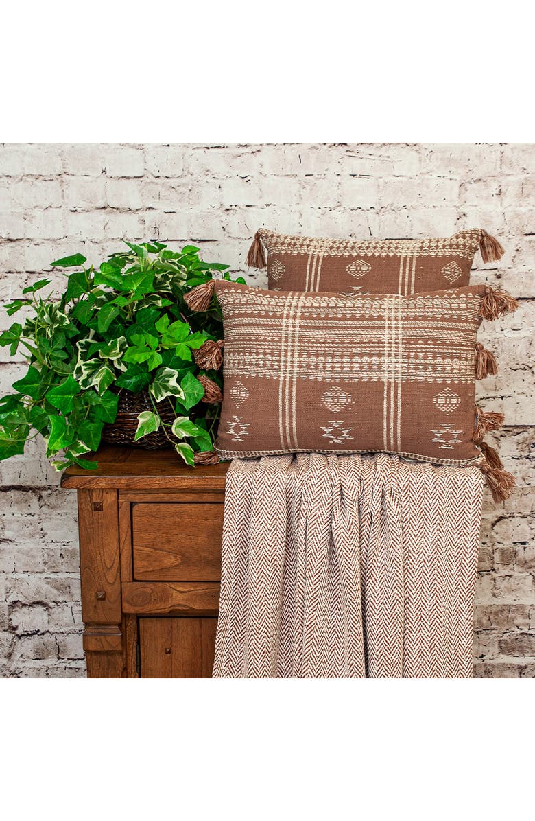 PARKLAND COLLECTION Geometric Accent Pillow, Alternate, color, 