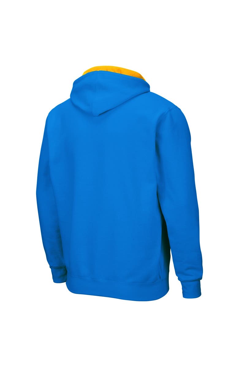 COLOSSEUM Men's Colosseum Blue UCLA Bruins Arch & Logo 3.0 Full-Zip Hoodie, Alternate, color, Blue