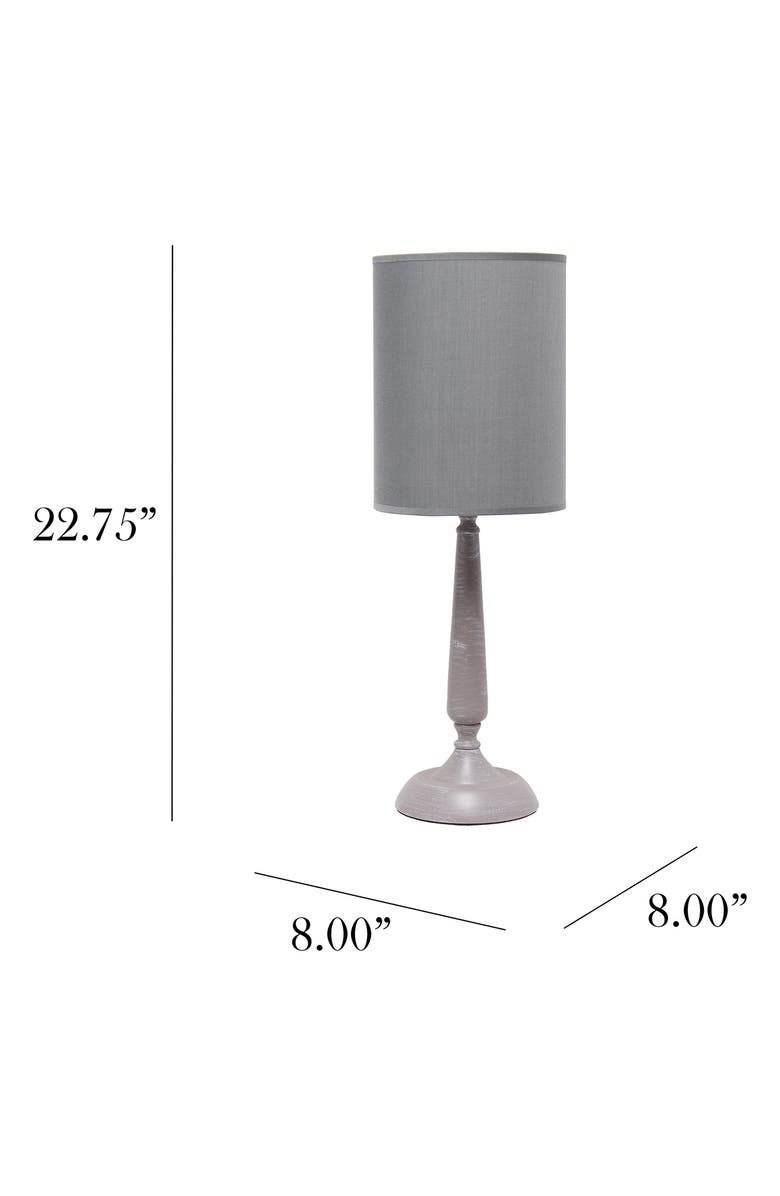 LALIA HOME Candlestick Table Lamp, Alternate, color,