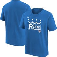 Nike Youth Nike Royal Kansas City Royals 2026 City Connect Wordmark T-Shirt