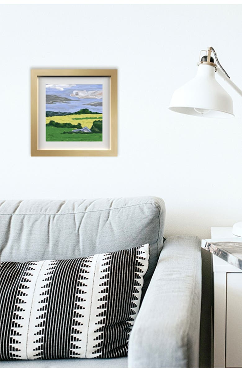 PTM IMAGES Sprawling Land Framed & Matted Giclee, Alternate, color,