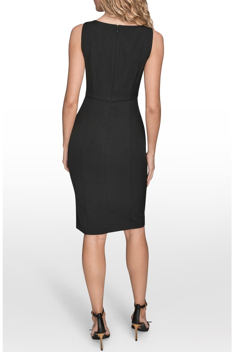 Sleeveless Sheath Dress, Alternate, color, BLACK
