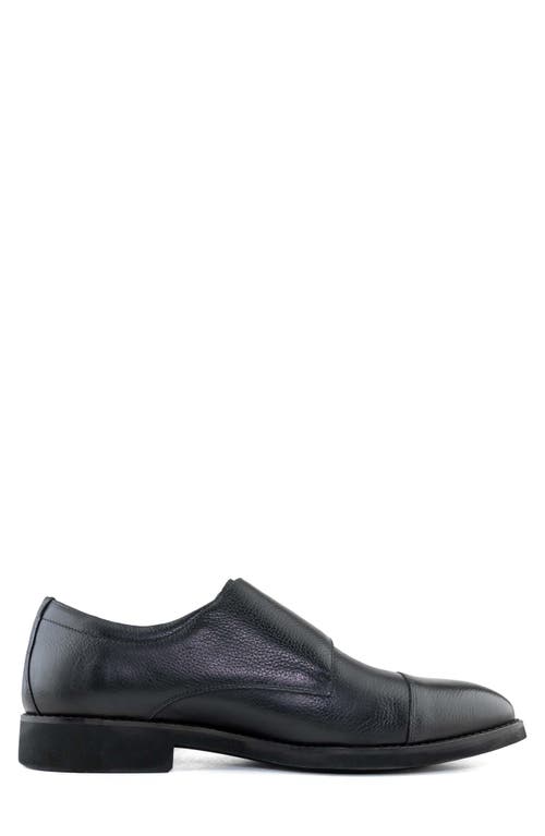 Marc Joseph New York Fulton Steet Bit Loafer In Black Grainy